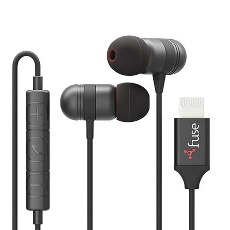 iJoy Fuse Wired Earbuds with Lightning Connector Headphones 